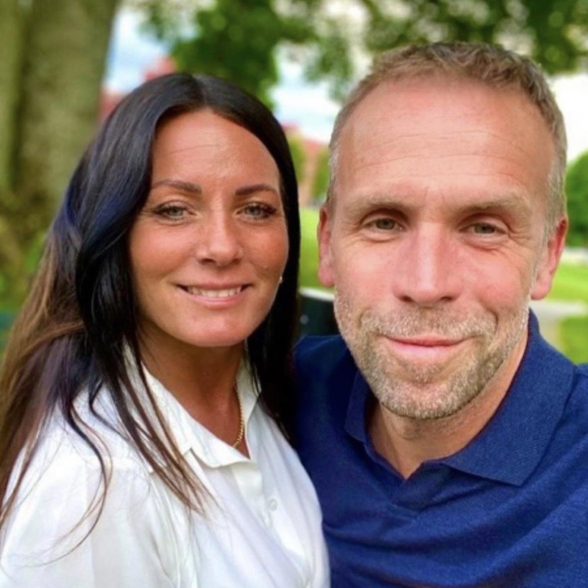 Johan och Sandra bor tillsammans på Hammarö