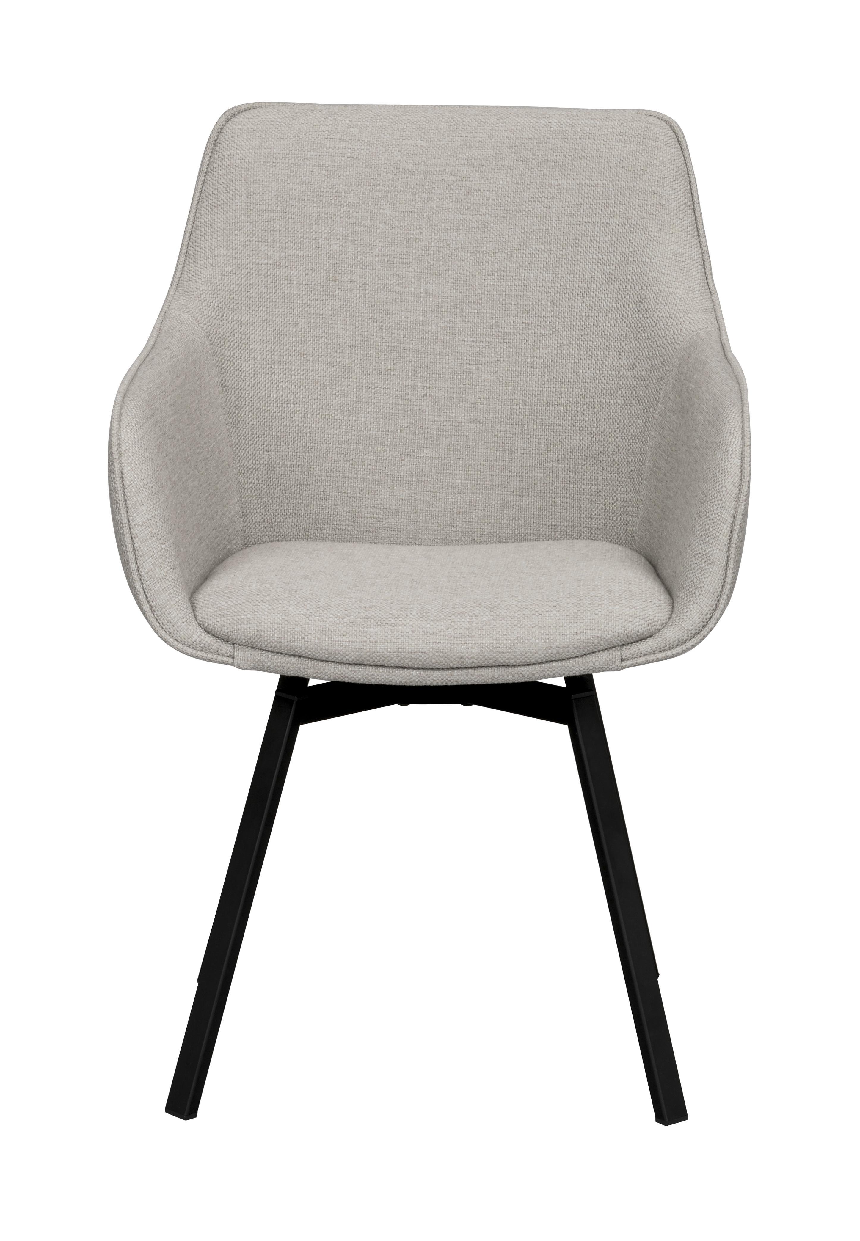 Alison karmstol | Beige/Svart